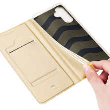 DUX DUCIS piniginės dėklas SKIN PRO, skirtas SAMSUNG A34 rožė DUX DUCIS piniginės dėklas SKIN PRO, skirtas SAMSUNG A34 rožė