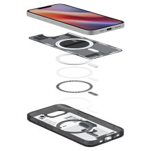 SPIGEN dėklas ULTRA HIBRIDINIS MAG suderinamas su „MagSafe“, skirtas IPHONE 16E 2025 „Zero One“ juodas SPIGEN dėklas ULTRA HIBRIDINIS MAG suderinamas su „MagSafe“, skirtas IPHONE 16E 2025 „Zero One“ juodas