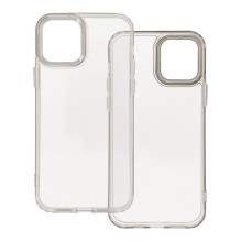 iPhone 12 dėklas, perlinis, juodas