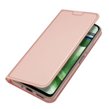 DUX DUCIS wallet case SKIN PRO for REDMI NOTE 12 5G rose DUX DUCIS wallet case SKIN PRO for REDMI NOTE 12 5G rose