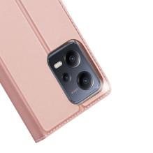 DUX DUCIS piniginės dėklas SKIN PRO, skirtas REDMI NOTE 12 5G rožinis DUX DUCIS piniginės dėklas SKIN PRO, skirtas REDMI NOTE 12 5G rožinis