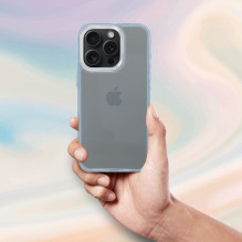 „iPhone 15 PRO“ perlų šviesiai mėlynas dėklas