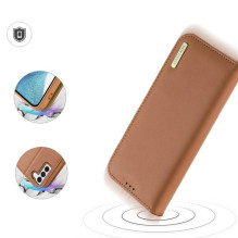 DUX DUCIS piniginės dėklas HIVO skirtas SAMSUNG S23 Plus juodas