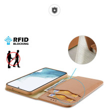 DUX DUCIS piniginės dėklas HIVO skirtas SAMSUNG S23 Plus juodas