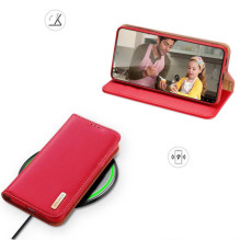 DUX DUCIS piniginės dėklas HIVO skirtas SAMSUNG S23 Plus raudonas DUX DUCIS piniginės dėklas HIVO skirtas SAMSUNG S23 Plus raudonas