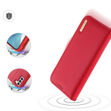 DUX DUCIS piniginės dėklas HIVO skirtas SAMSUNG S23 Plus raudonas DUX DUCIS piniginės dėklas HIVO skirtas SAMSUNG S23 Plus raudonas