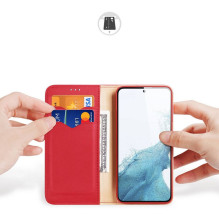 DUX DUCIS piniginės dėklas HIVO skirtas SAMSUNG S23 Plus raudonas DUX DUCIS piniginės dėklas HIVO skirtas SAMSUNG S23 Plus raudonas