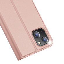 DUX DUCIS piniginės dėklas SKIN PRO, skirtas IPHONE 14 Plus, rožinis DUX DUCIS piniginės dėklas SKIN PRO, skirtas IPHONE 14 Plus, rožinis