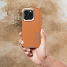MILANO dėklas, skirtas XIAOMI Redmi Note 13 Pro Plus 5G rudas