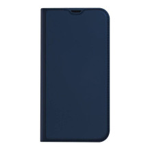 DUX DUCIS piniginės dėklas SKIN PRO, skirtas IPHONE 13 Pro Max, mėlynas DUX DUCIS piniginės dėklas SKIN PRO, skirtas IPHONE 13 Pro Max, mėlynas