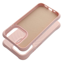 Case for iPhone 15 PRO Silicone Zephyr Mag Cover zgodny z MagSafe pink