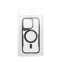 „iPhone 15 PRO MAX“ dėklas, „Ergofit Newzone“, suderinamas su „MagSafe“, juodas