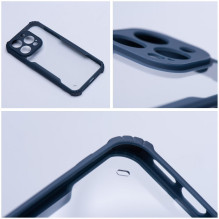 iPhone 16 dėklas PRO Apsauga nuo kritimo, tamsiai mėlynas