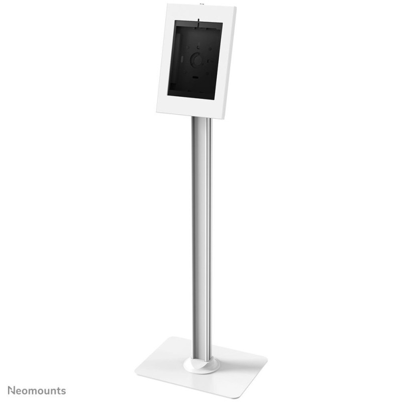 Neomounts Grindų stovas FL15-650WH1 Tablet Grindų stovas Reguliuojamo aukščio, pasukamas Tilt 9,7–11 " Baltas