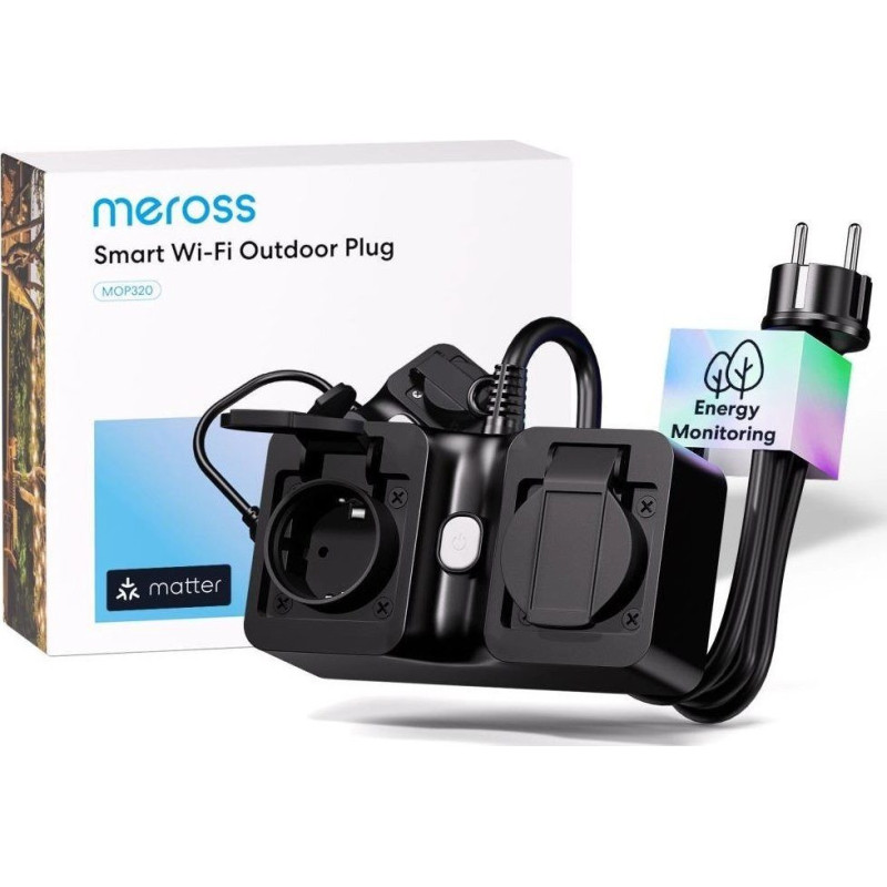 SMART PAGRINDINIS WI-FI KIŠTUKAS / VIDAUS / IŠORĖS MOP320MA-EU MEROSS