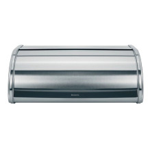Brabantia Matt Steel Roll Top Bread Bin Rectangular Stainless steel 1 pc(s)