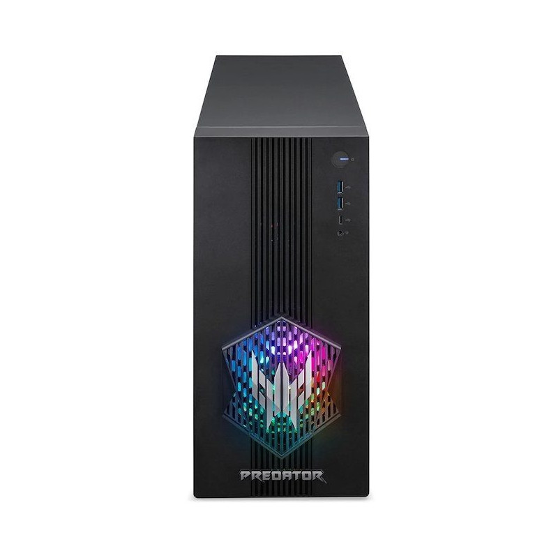 Acer Predator PO3-665 Intel Core Ultra 7 265F 32 GB DDR5-SDRAM NVIDIA GeForce RTX 5060 Windows 11 Home Desktop PC Black