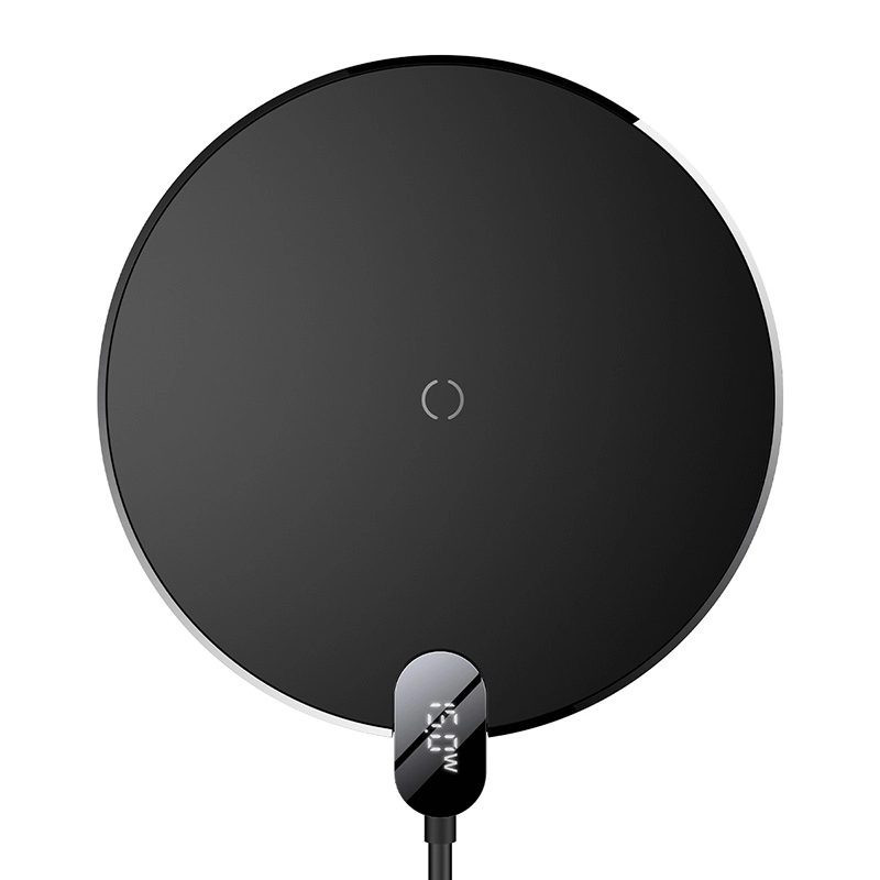 Baseus CCED000001 mobiliojo įrenginio įkroviklis Ausinės Išmanusis telefonas Juodas USB belaidis įkrovimas Vidaus patalp