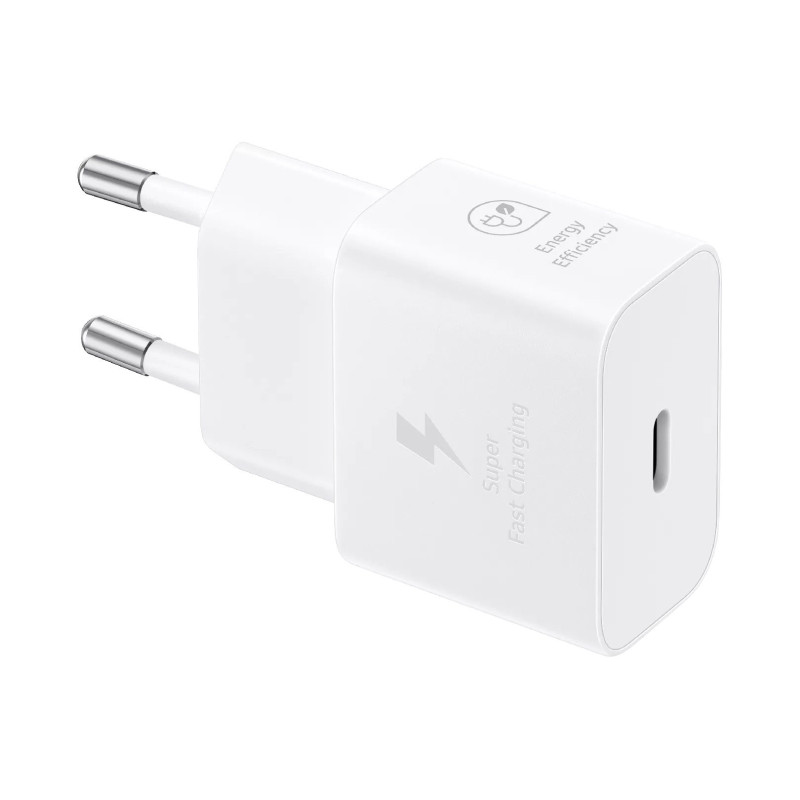 SAMSUNG Maitinimo adapteris 25W be laido, baltas