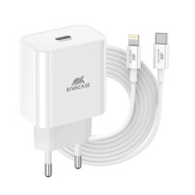 Rivacase PS4101 Universalus baltas AC Greitas įkrovimas Automatinis
