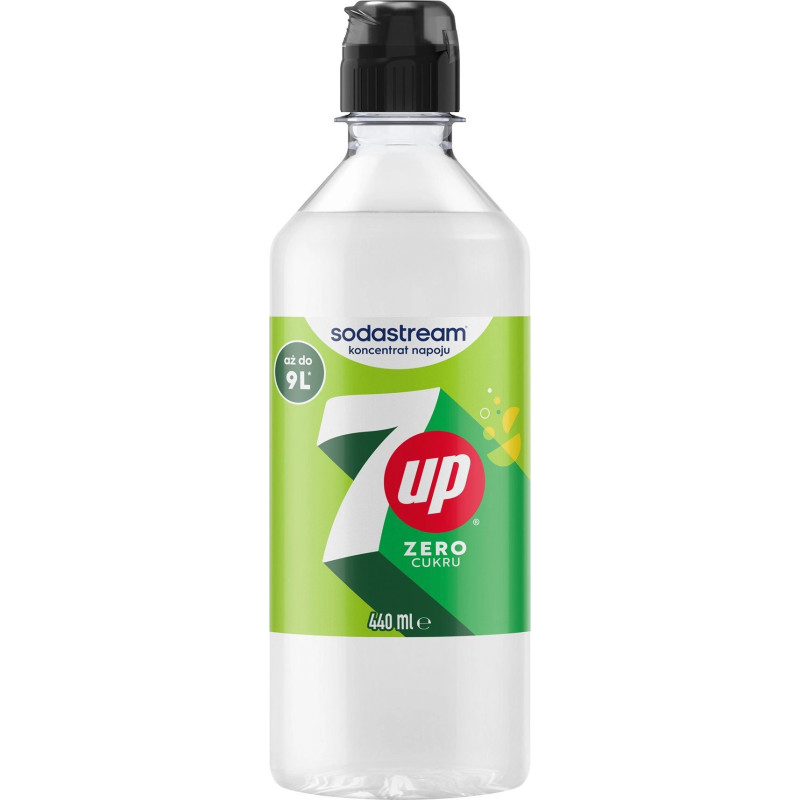 Sodastream Paragaukite sirupo 7Up Nemokamas 440 ml