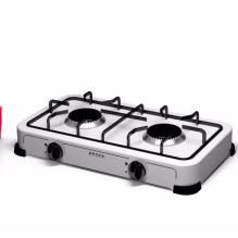 BROCK GS 002 W hob White Countertop 47 cm Gas 2 zone(s)