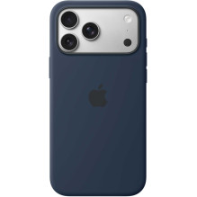 Apple Silicone Case with MagSafe iPhone 17 Pro Max Midnight