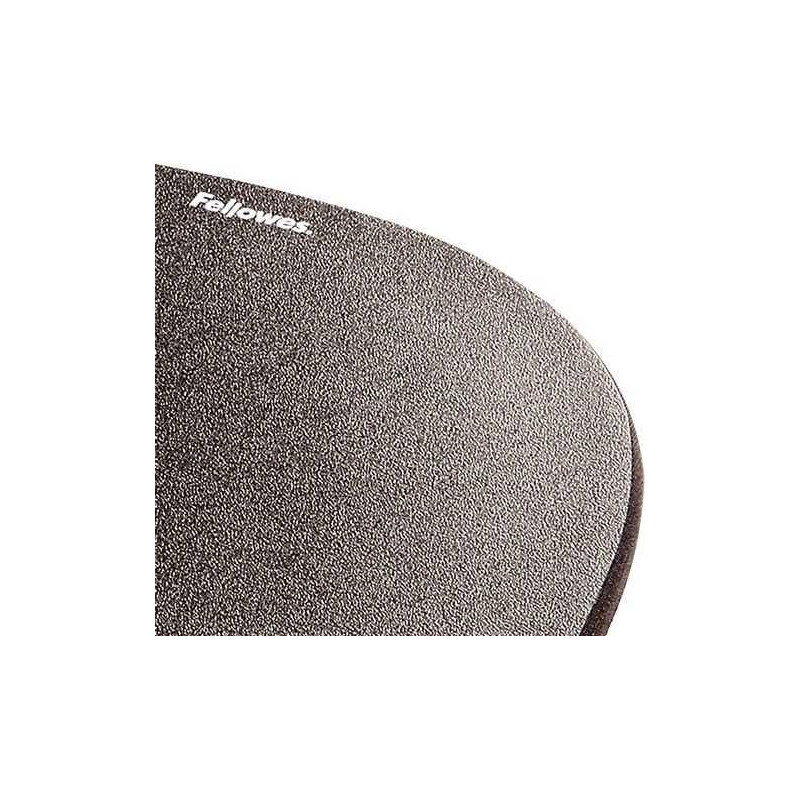 Fellowes Mouse Mat Wrist Support Memory Foam Mouse Pad Ergonomic Mouse Mat Black