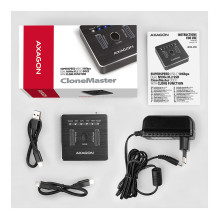 AXAGON ADSA-M2C NVMe CLONE DUAL SSD Docking Station AXAGON ADSA-M2C NVMe CLONE DUAL SSD Docking Station