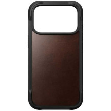 NOMAD Tvirta oda Case iPhone 17 Pro Kaimiško rudo atspalvio Horween NOMAD Tvirta oda Case iPhone 17 Pro Kaimiško rudo atspalvio Horween