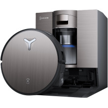 Ecovacs Deebot X11 OmniCyclone drėgnam ir sausam valymui, pilkas - Robotas dulkių siurblys