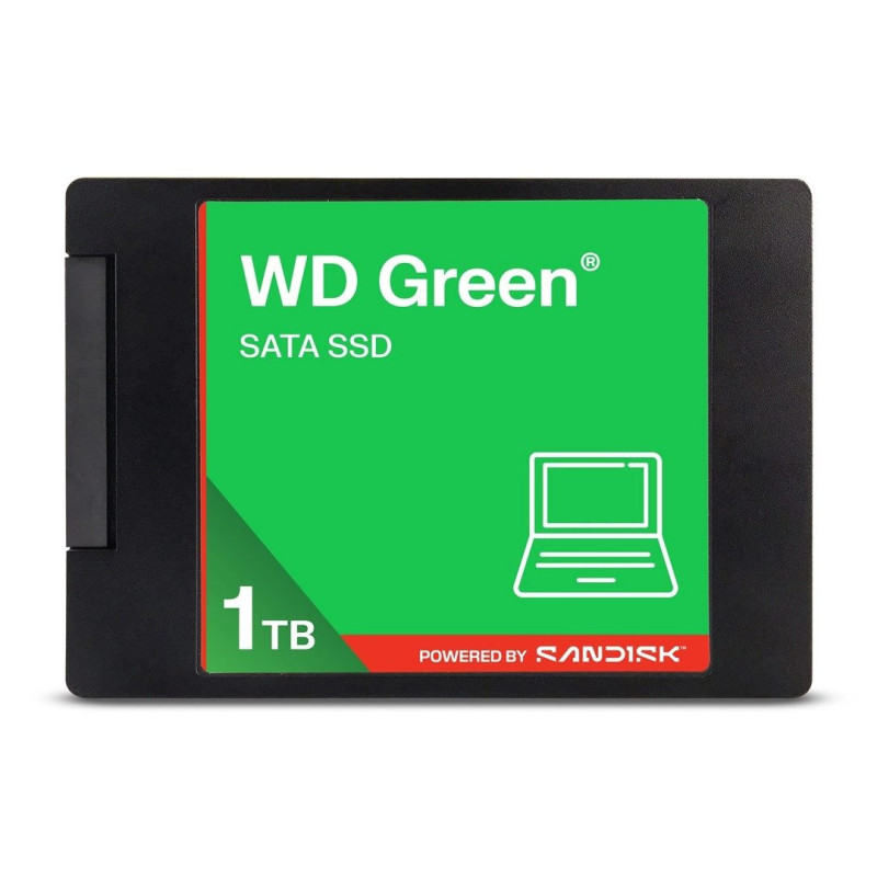 SSDWESTERN DIGITALGreen1TB3D NANDRead speed 545 MBytes / sec2 5"MTBF 2000000 hoursWDS100T5G0A