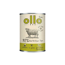 OLLO OLLO Pure Jautienos ir žaliųjų skrandžių šlapias šunų ėdalas - 400g