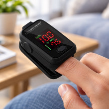 Esperanza ECO001 pulse oximeter Black