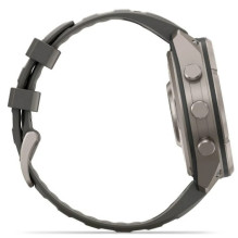 Smartwatch Garmin Fenix 9 Pro - inReach, Solar, 47mm Titanium with Pebble Gray Silicone Band