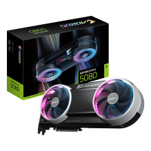 Vaizdo plokštė - Gigabyte AORUS GeForce RTX 5080 INFINITY 16G Pilkai Juoda