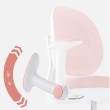 Junior 3.6 Pink swivel chair