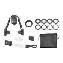 Makro blykstė - GODOX MF-T76S, Skirta Sony TTL / M HSS, 1 / 1-1 / 256, 2,4 GHz