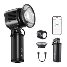 LED Vaizdo Šviesa - Ulanzi LC60 60 W "LightOn" Dviejų Spalvų 2 700-6 500 K LED Blykstė, 13 Efektų LED Vaizdo Šviesa - Ulanzi LC60 60 W "LightOn" Dviejų Spalvų 2 700-6 500 K LED Blykstė, 13 Efektų