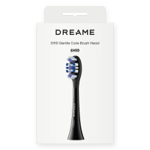 Elektrinio Dantų Šepetėlio Galvutė - DREAME Gentle Care Brush Head 2 Vnt. Juoda