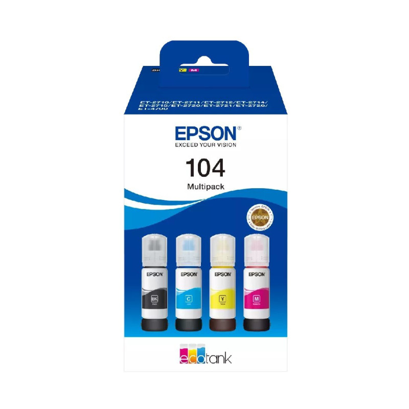 EPSON 1LB 104 EcoTank 4-colour Keletas