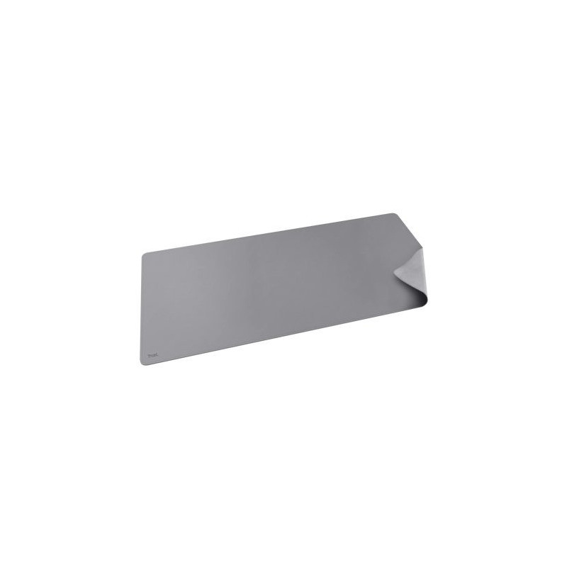 Trust Benya XXL desk pad Polyvinyl chloride (PVC) Grey