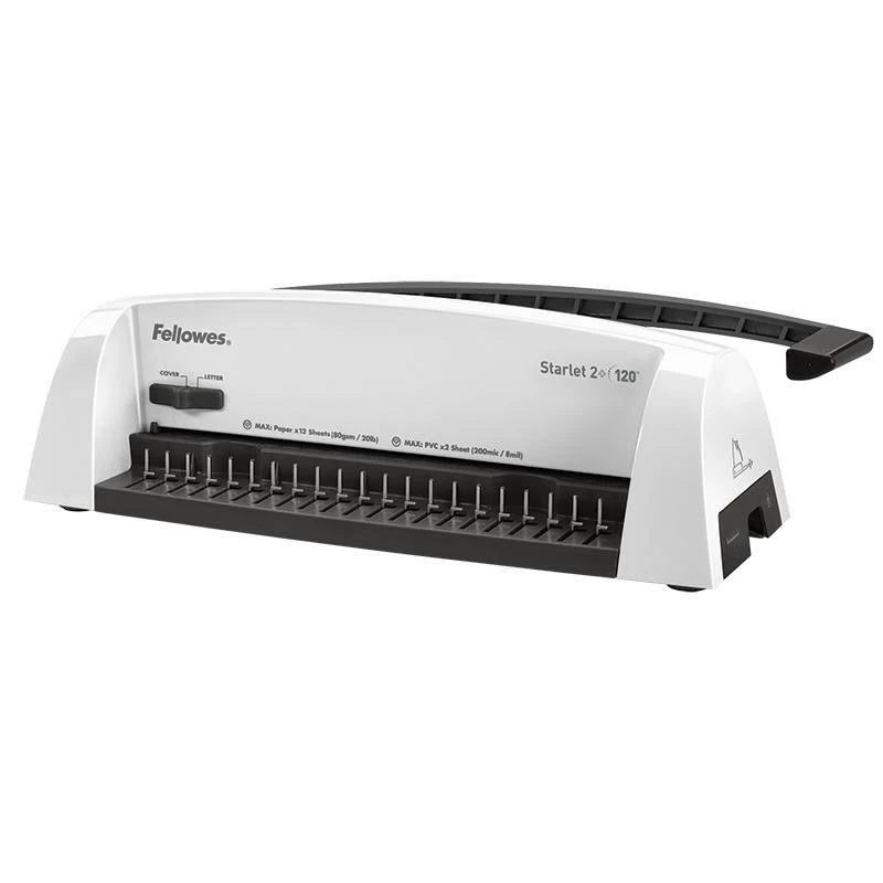 Fellowes Starlet 2+ ring binder Grey White