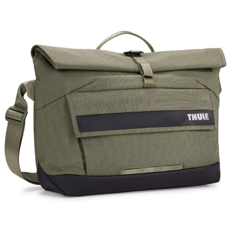 Thule Paramount PARACB3114 Minkštos žalios spalvos poliesterio unisex rankinė per petį