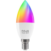 Nous "Smart WiFi RGB LED Bubl E14 P4" Multicolor