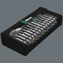 Wera Wera 8100 SA 9 Zyklop Speed ratchet set - 1 / 4 drive, imperial Wera Wera 8100 SA 9 Zyklop Speed ratchet set - 1 / 4 drive, imperial