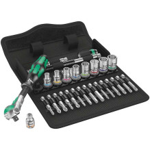 Wera Wera 8100 SA 9 Zyklop Speed ratchet set - 1 / 4 drive, imperial Wera Wera 8100 SA 9 Zyklop Speed ratchet set - 1 / 4 drive, imperial