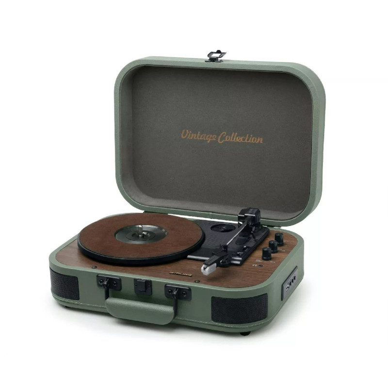 Muse MT-207 PGR audio turntable Direct drive audio turntable Green Automatic