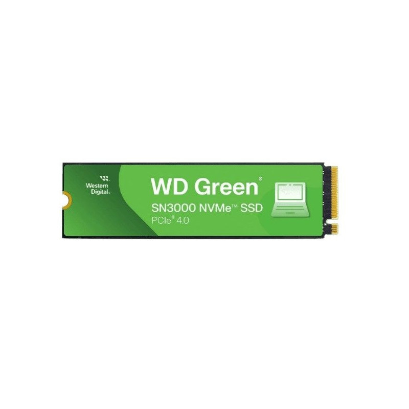 WD Žalia SN3000 NVMe SSD 500GB M.2 2280