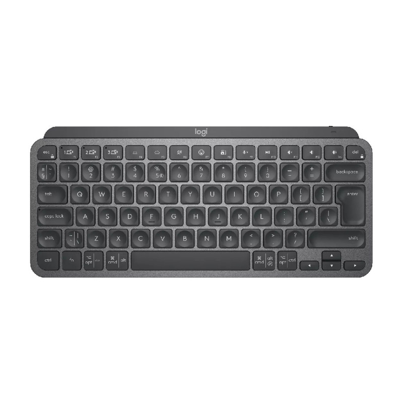 Logitech „MX Keys Mini“ minimalistinė belaidė klaviatūra su apšvietimu
